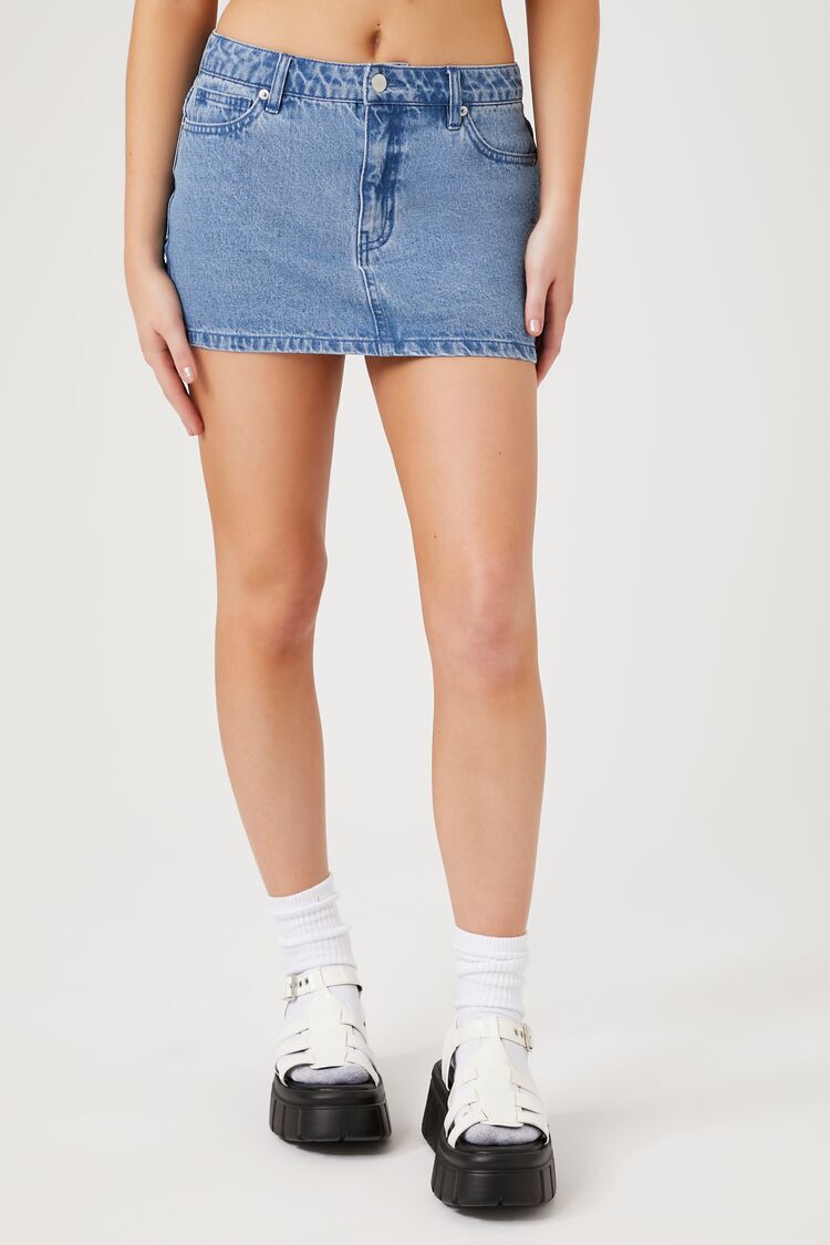 Enagua Denim Azul