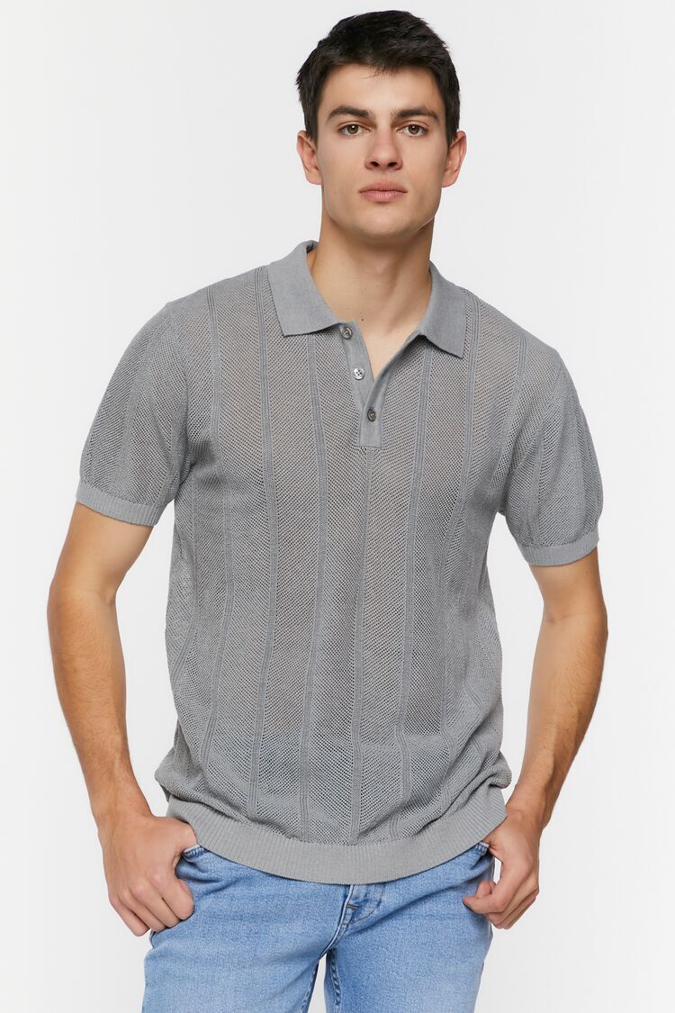 Camisa Textura Gris