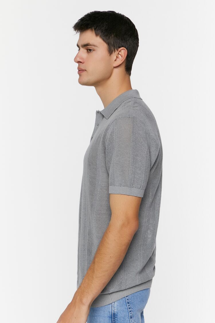 Camisa Textura Gris