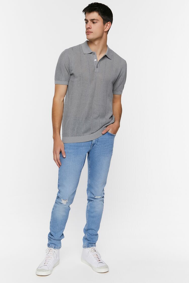 Camisa Textura Gris