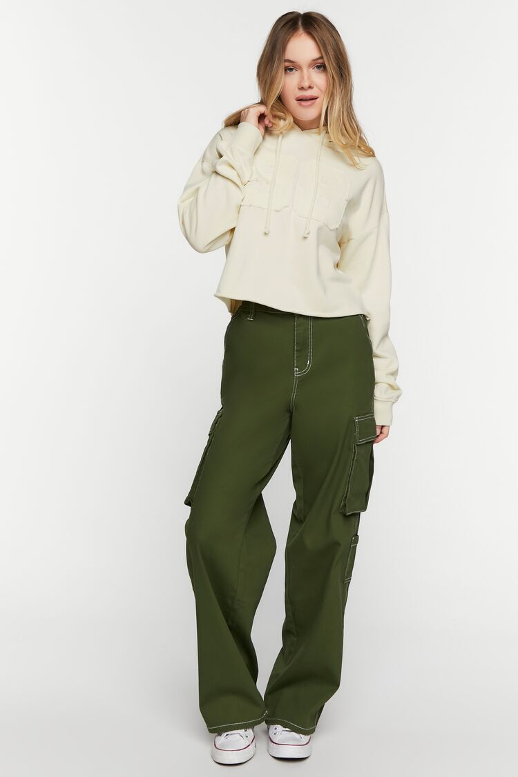 Sudadera Con Gorro Verde