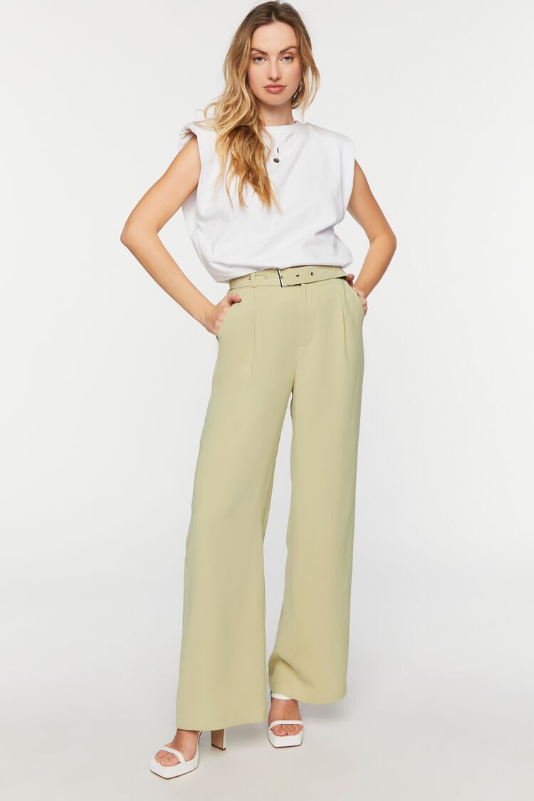 Pantalón Ancho Verde