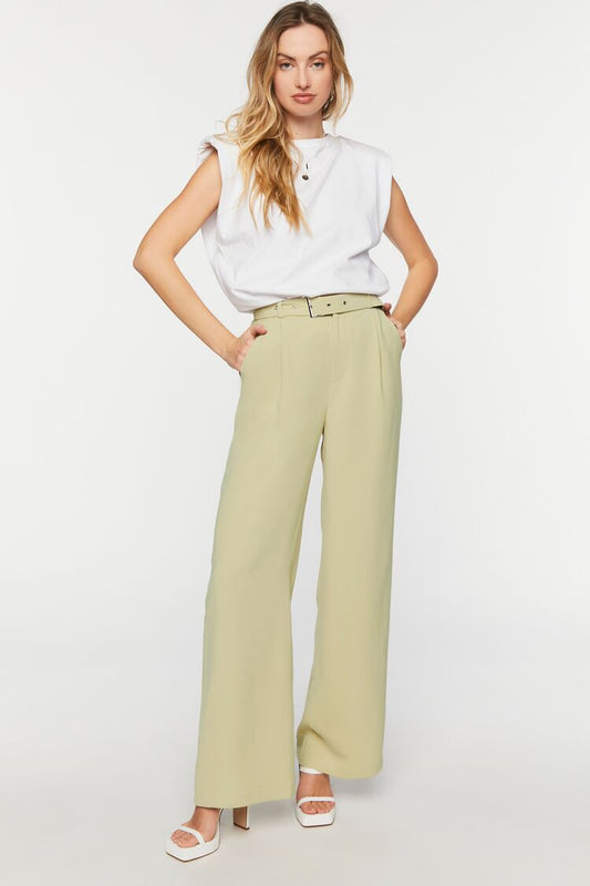Pantalón Ancho Verde