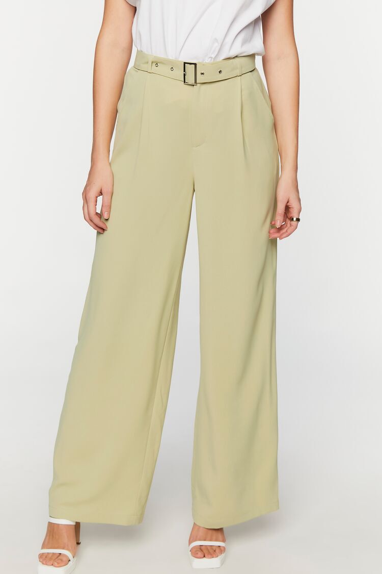 Pantalón Ancho Verde