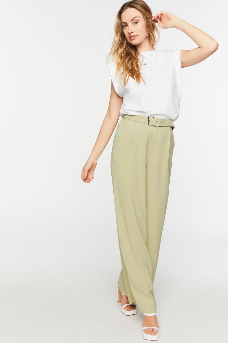 Pantalón Ancho Verde