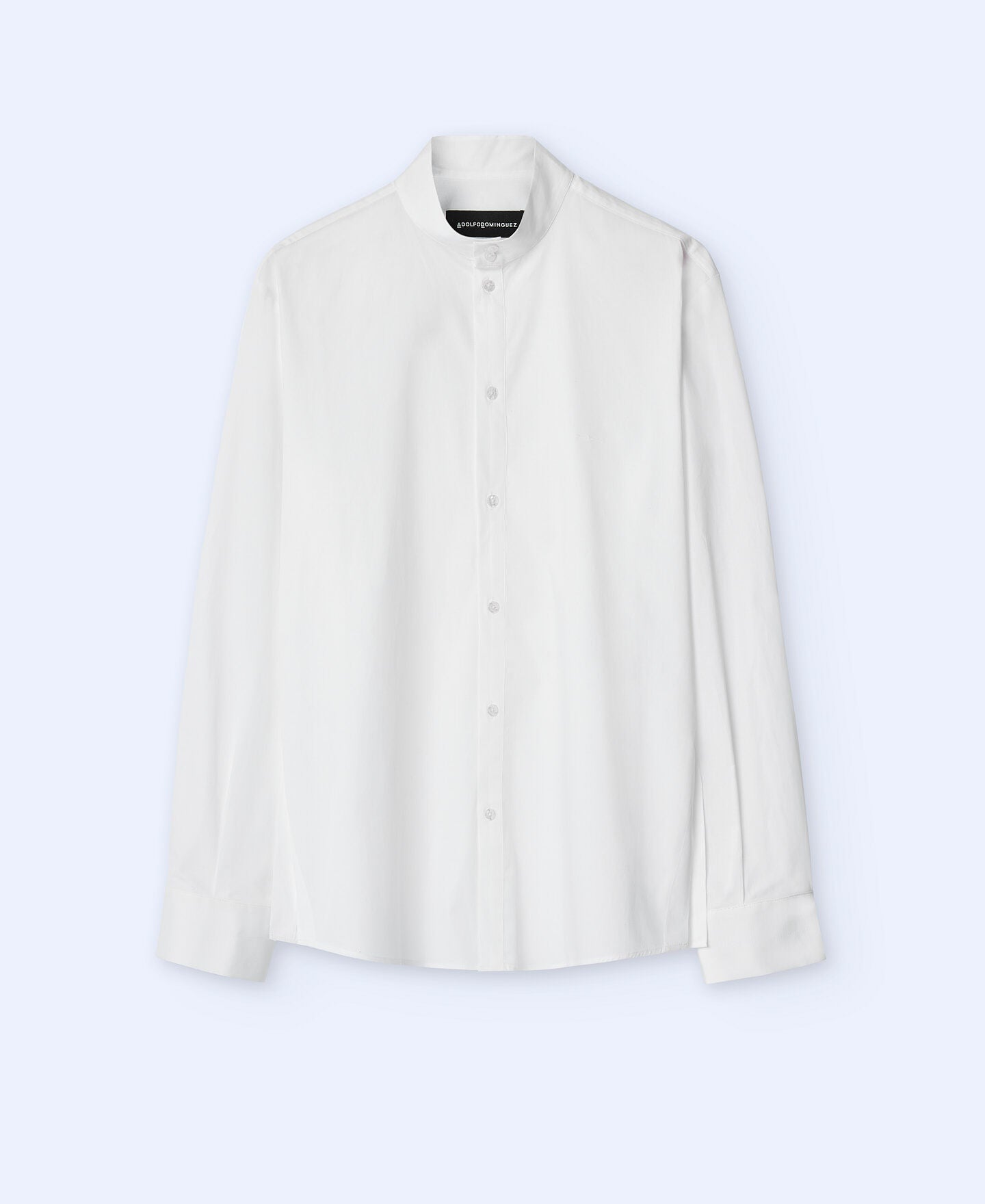 Camisa Cuello Mao Blanco