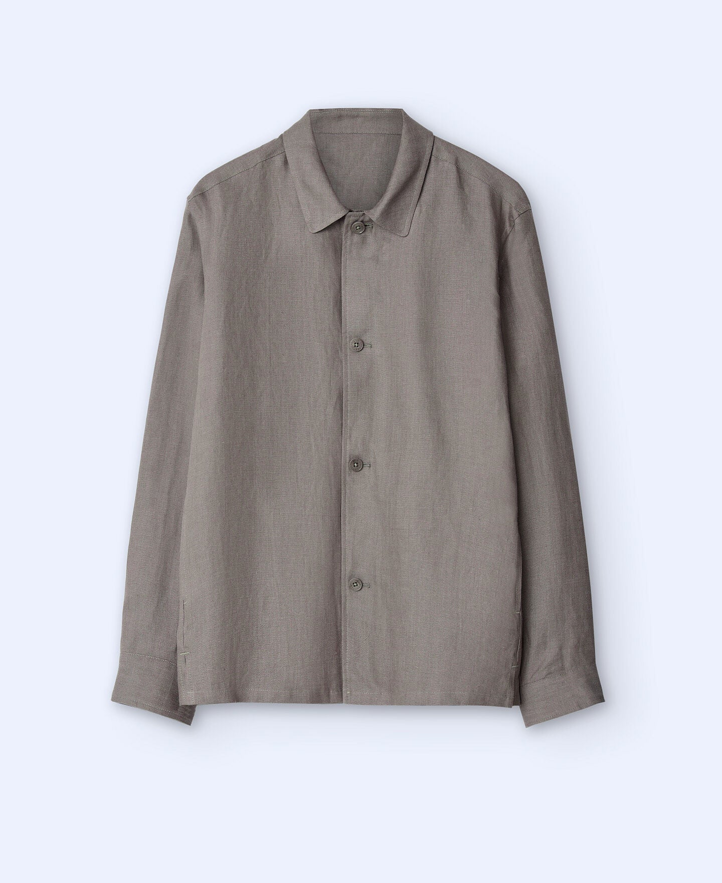 Camisa Lino Gris