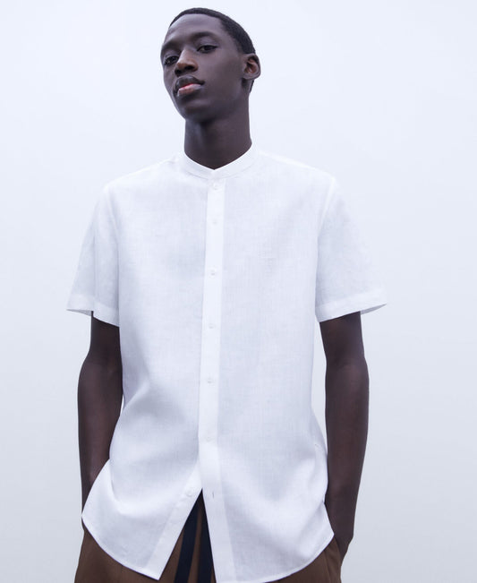 Camisa Botones Blanco