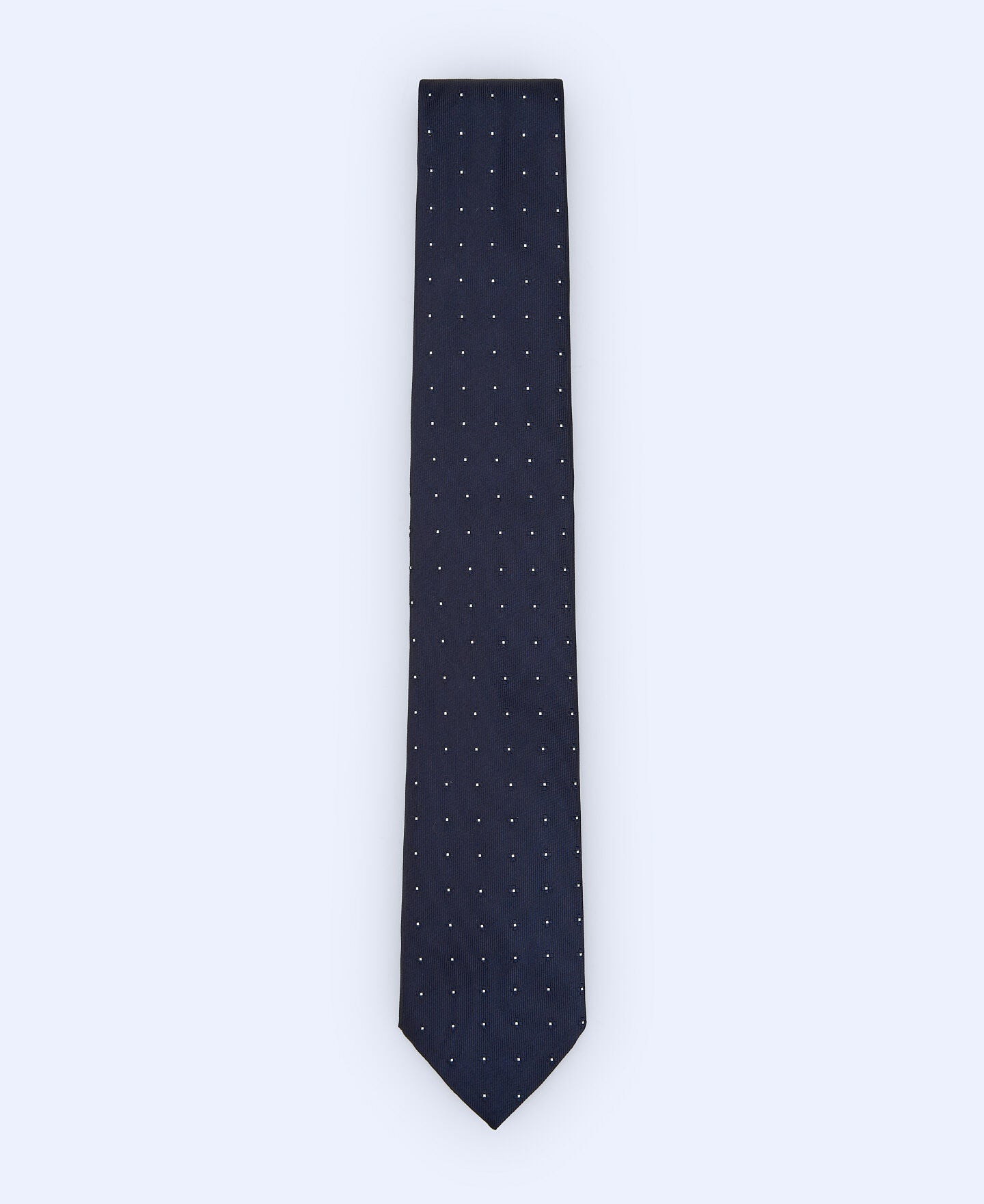 Corbata Puntos Simétricos Azul