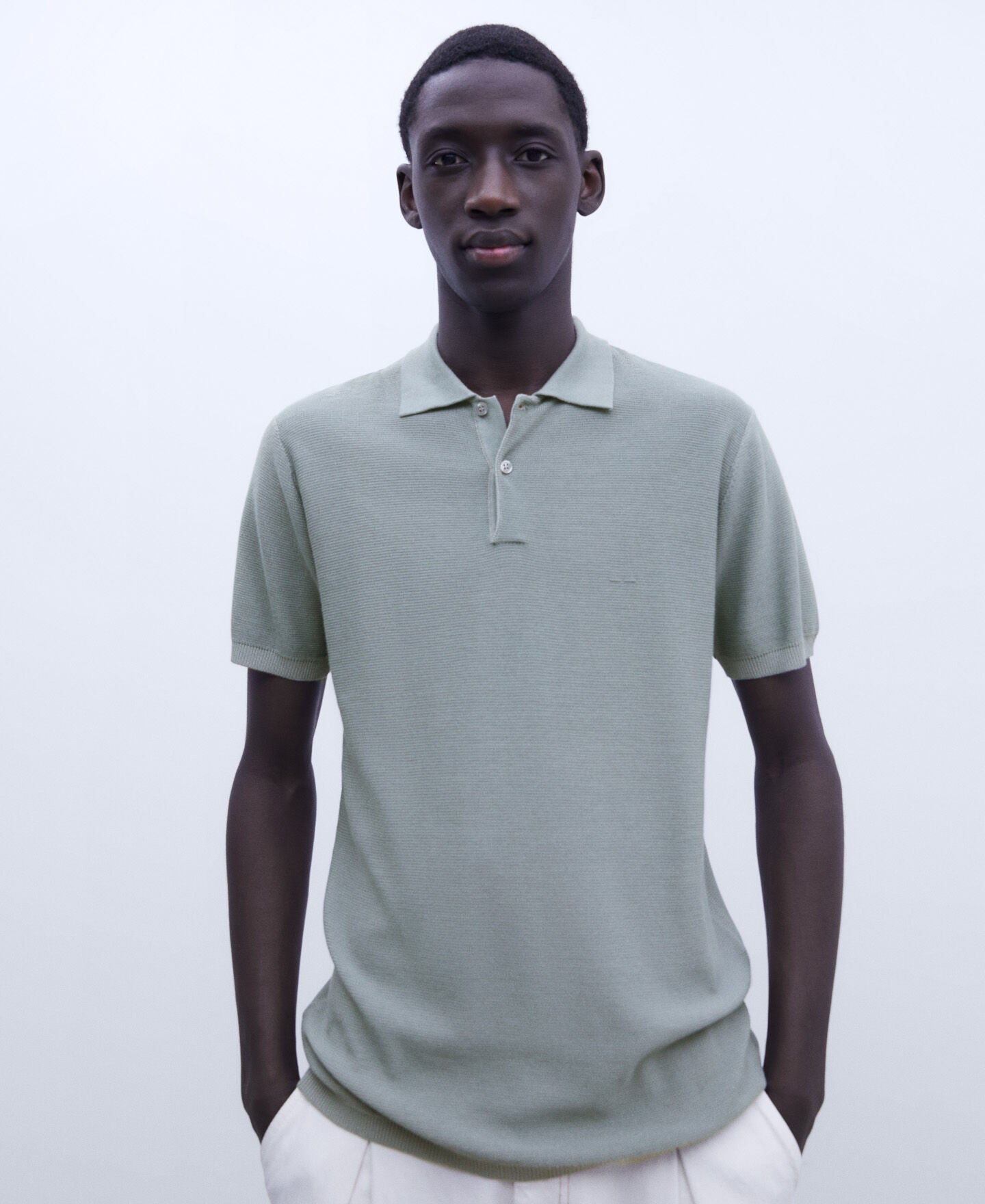 Camiseta Regular Fit Gris Claro