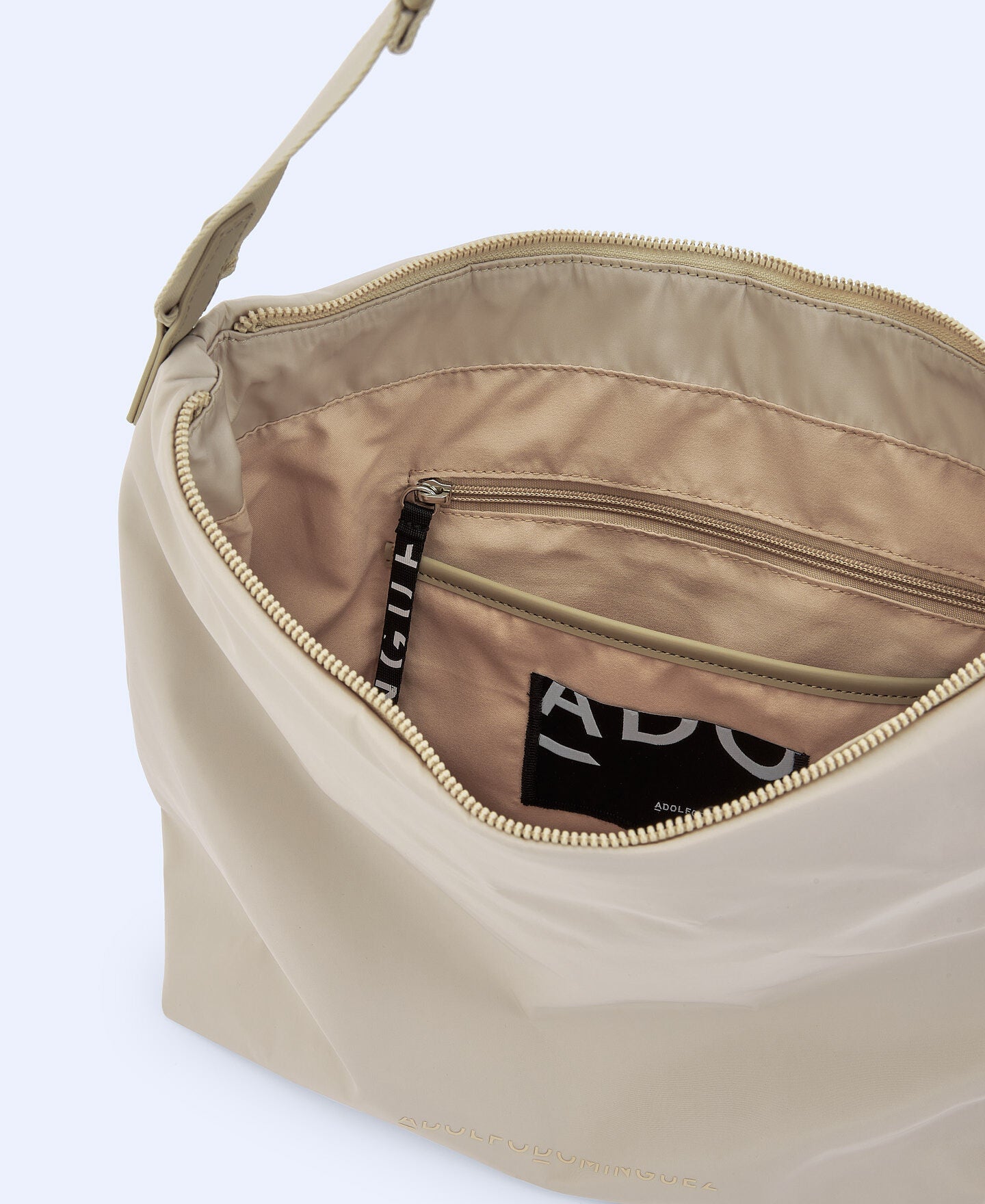 Bolso Cremallera Beige