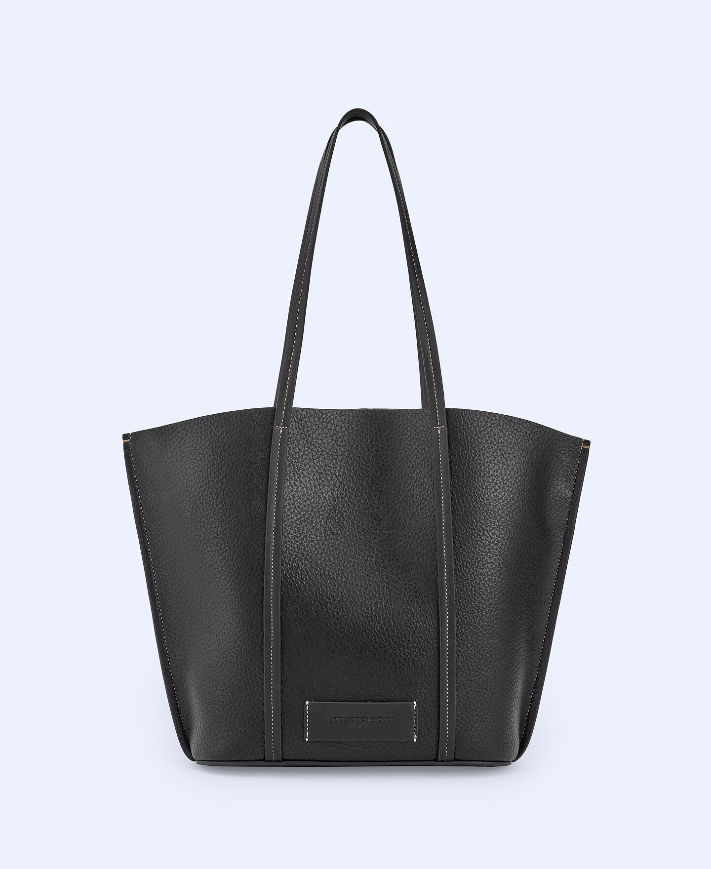 Bolso Shopper Textura Negro