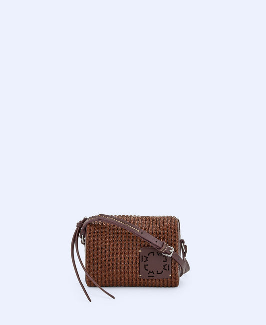 Bolso Trenzado Café