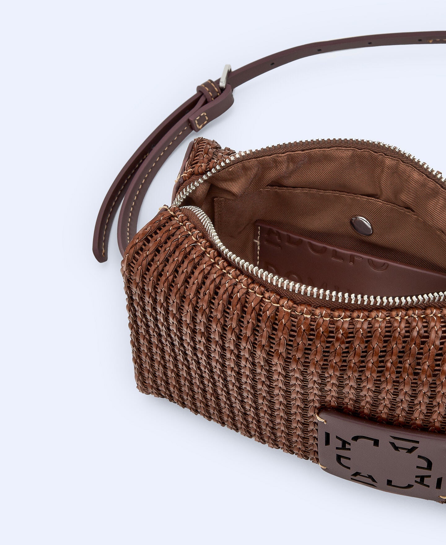 Bolso Trenzado Café