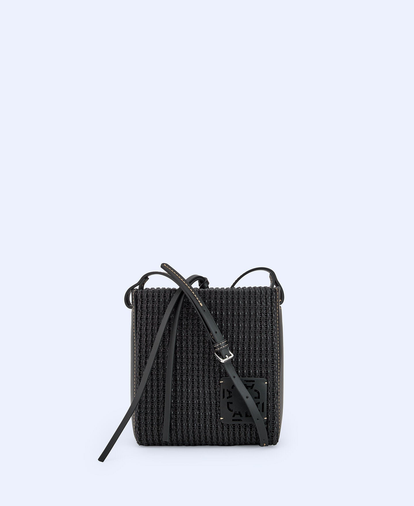 Bolso Trenzado Negro