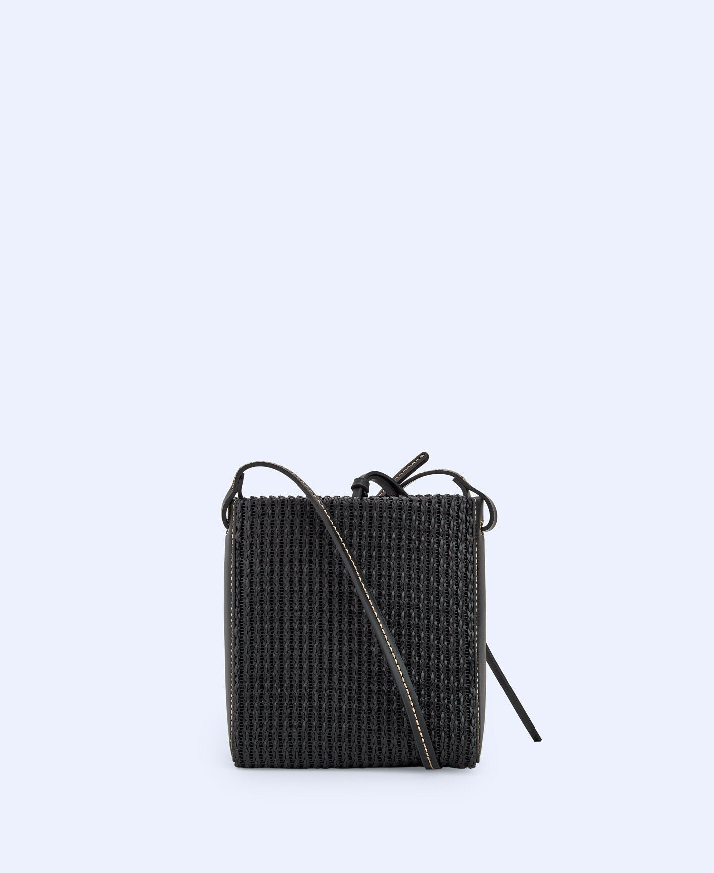 Bolso Trenzado Negro