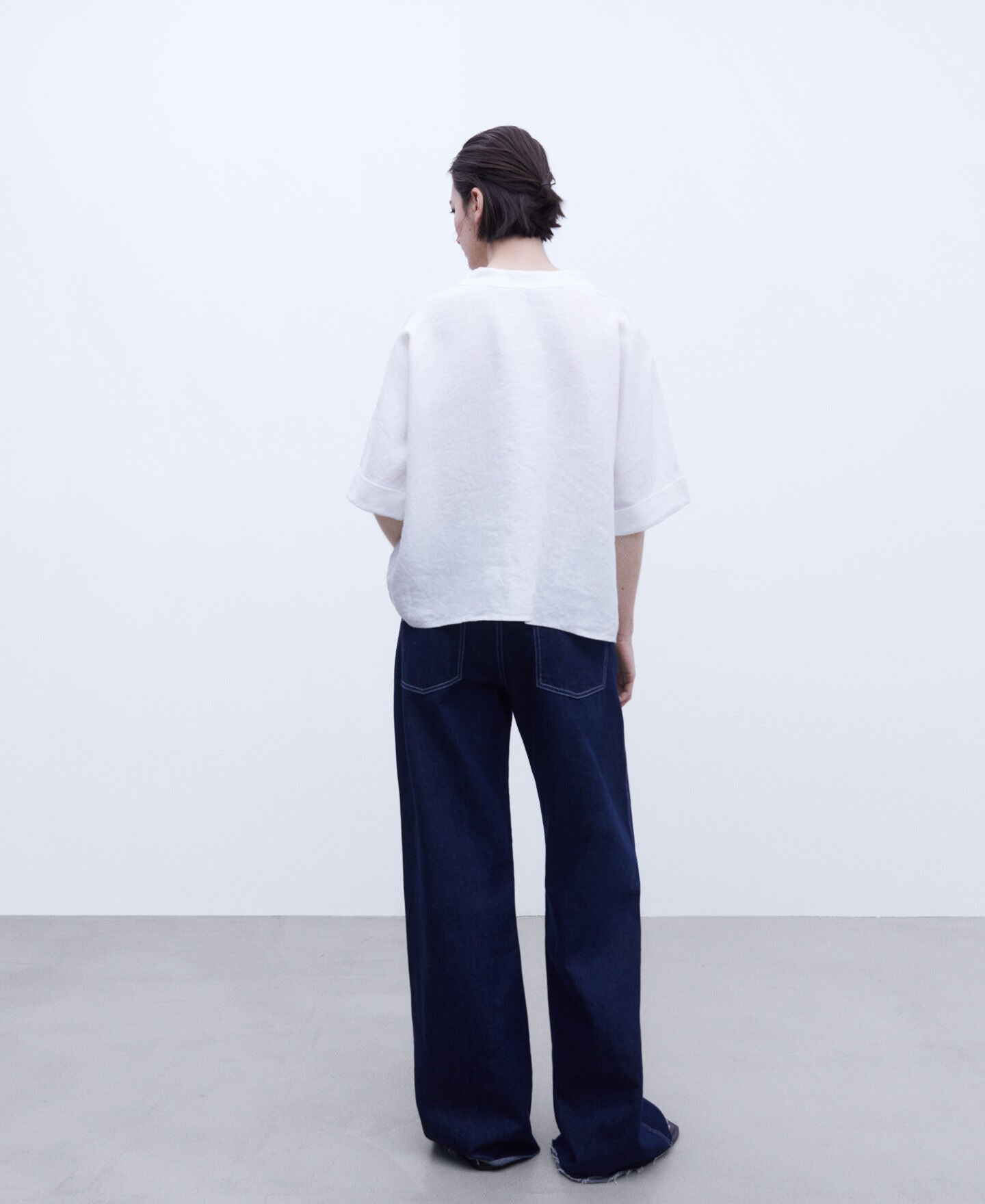 Camisa Lino Blanco