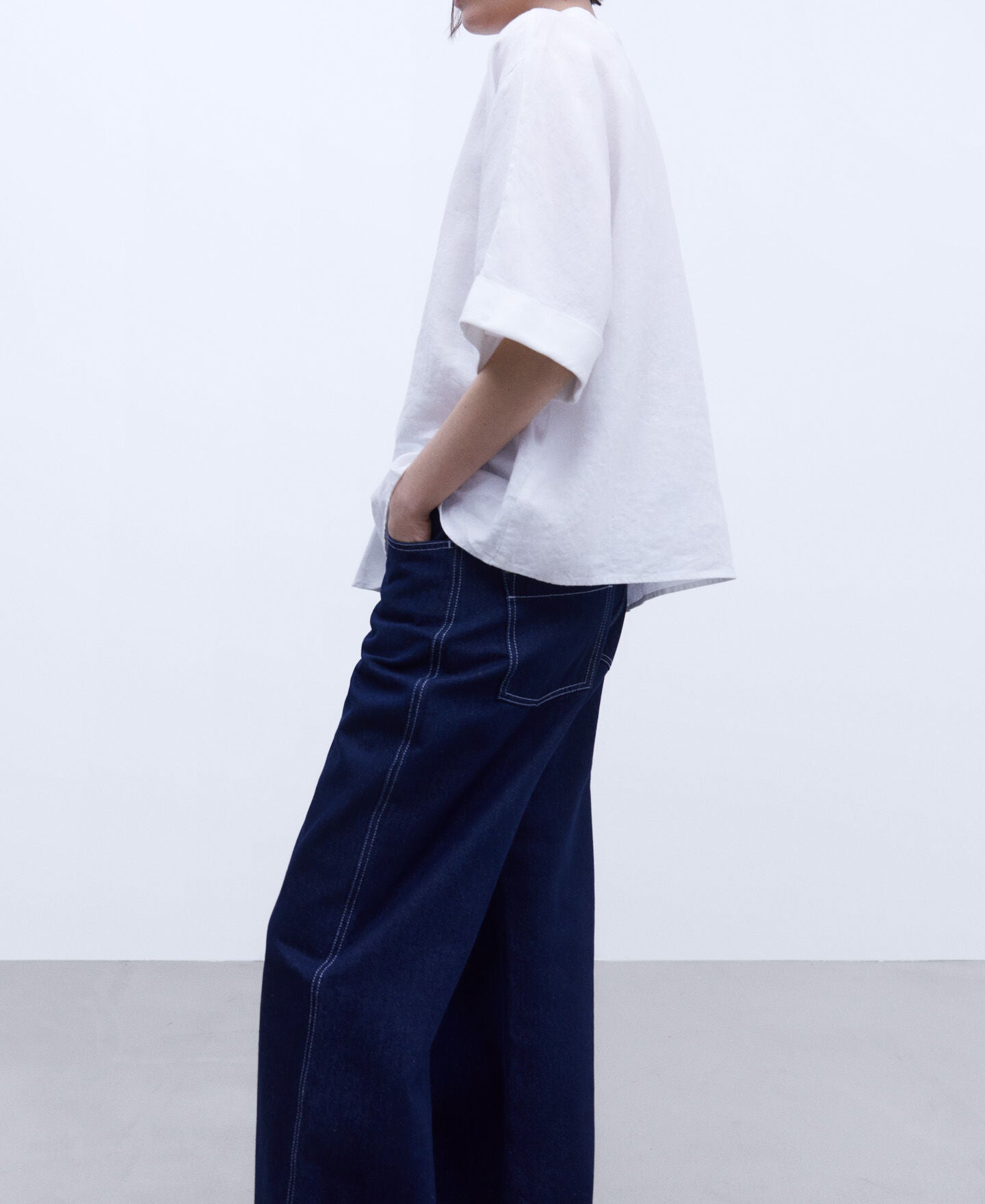 Camisa Lino Blanco