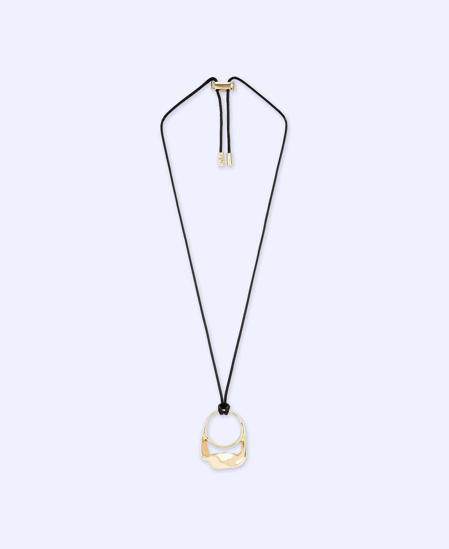 Collar Con Cordón Dorado
