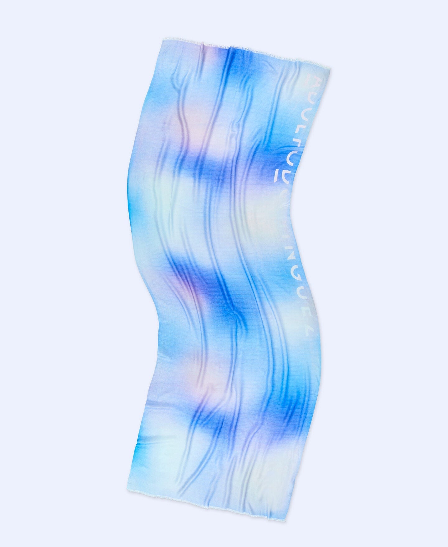 Fular Estampado Azul
