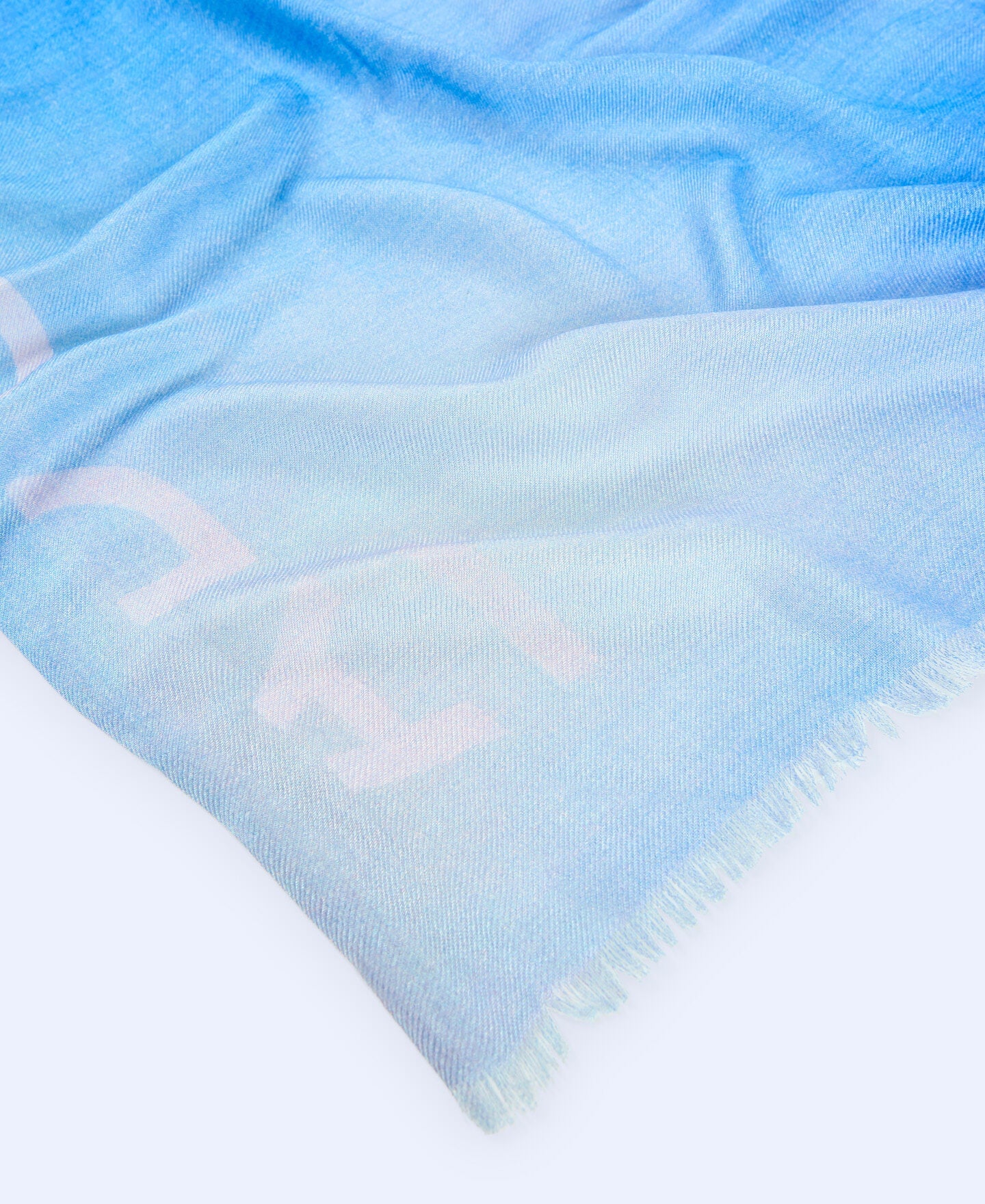 Fular Estampado Azul
