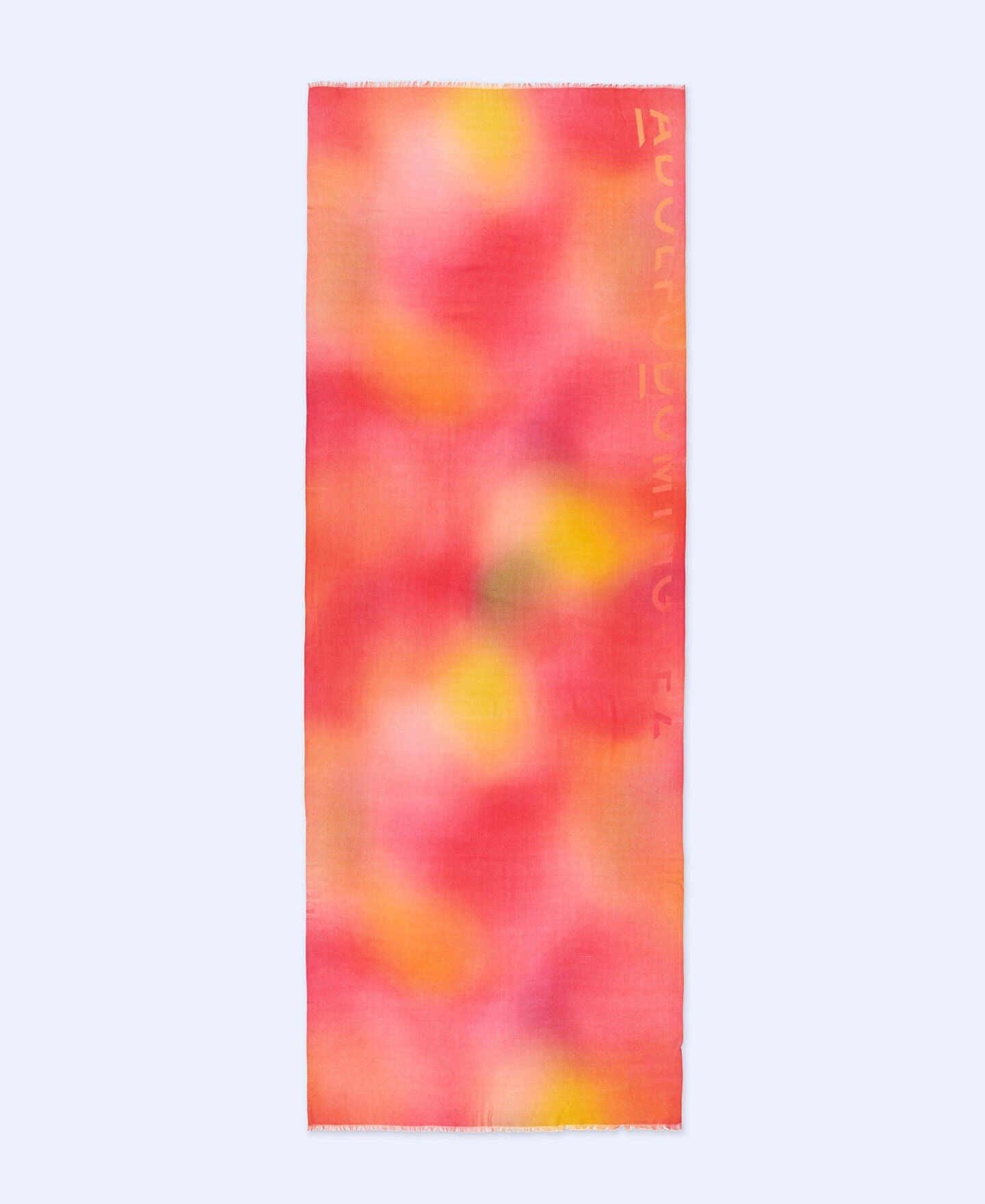 Fular Estampado Rosa