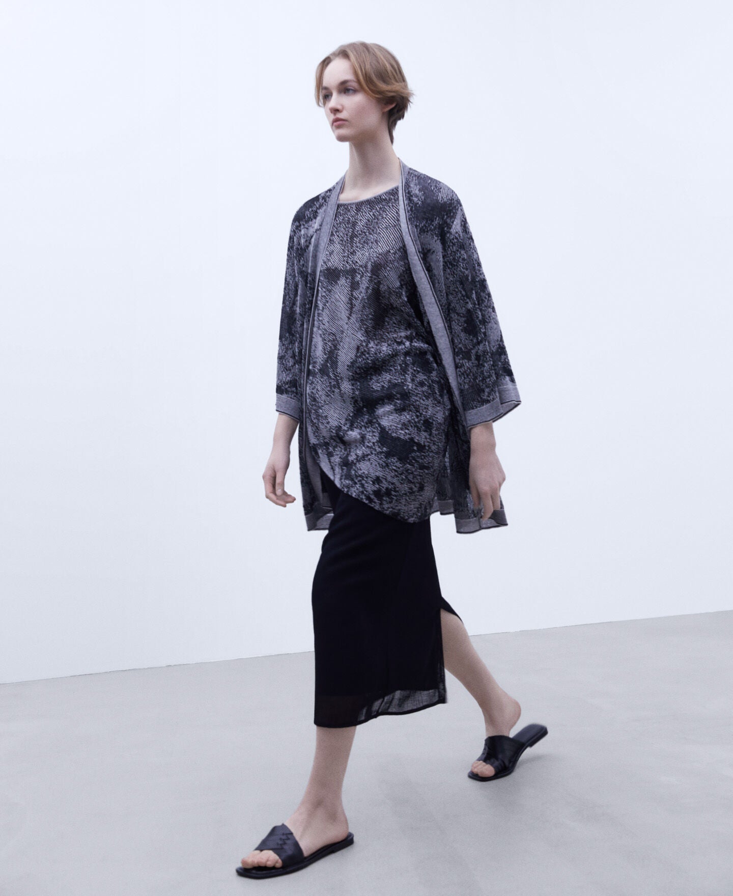 Jacket Tipo Kimono Multicolor