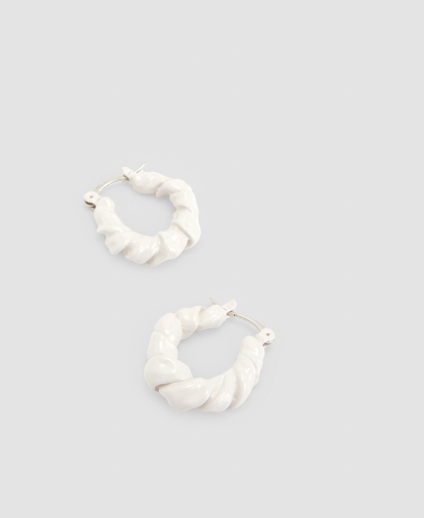 Colgantes Aros Blanco