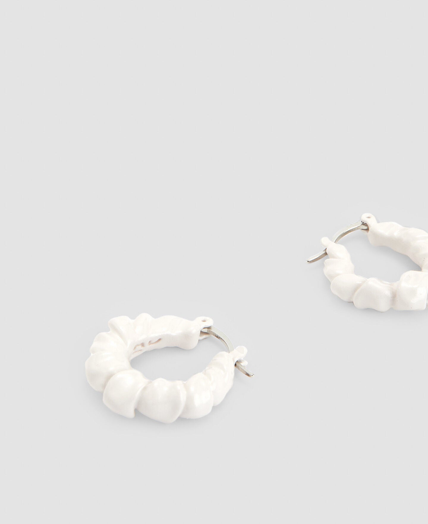 Colgantes Aros Blanco