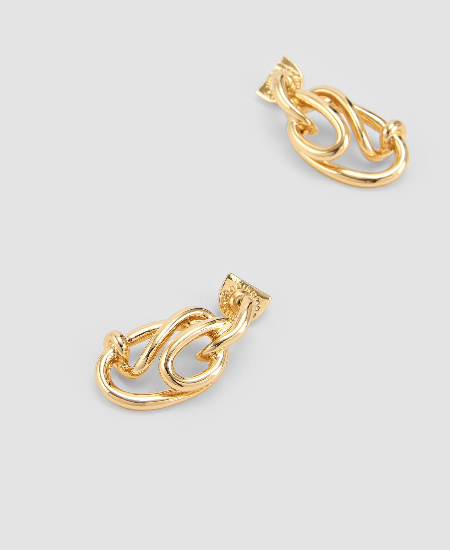 Colgantes Trenzados Dorado