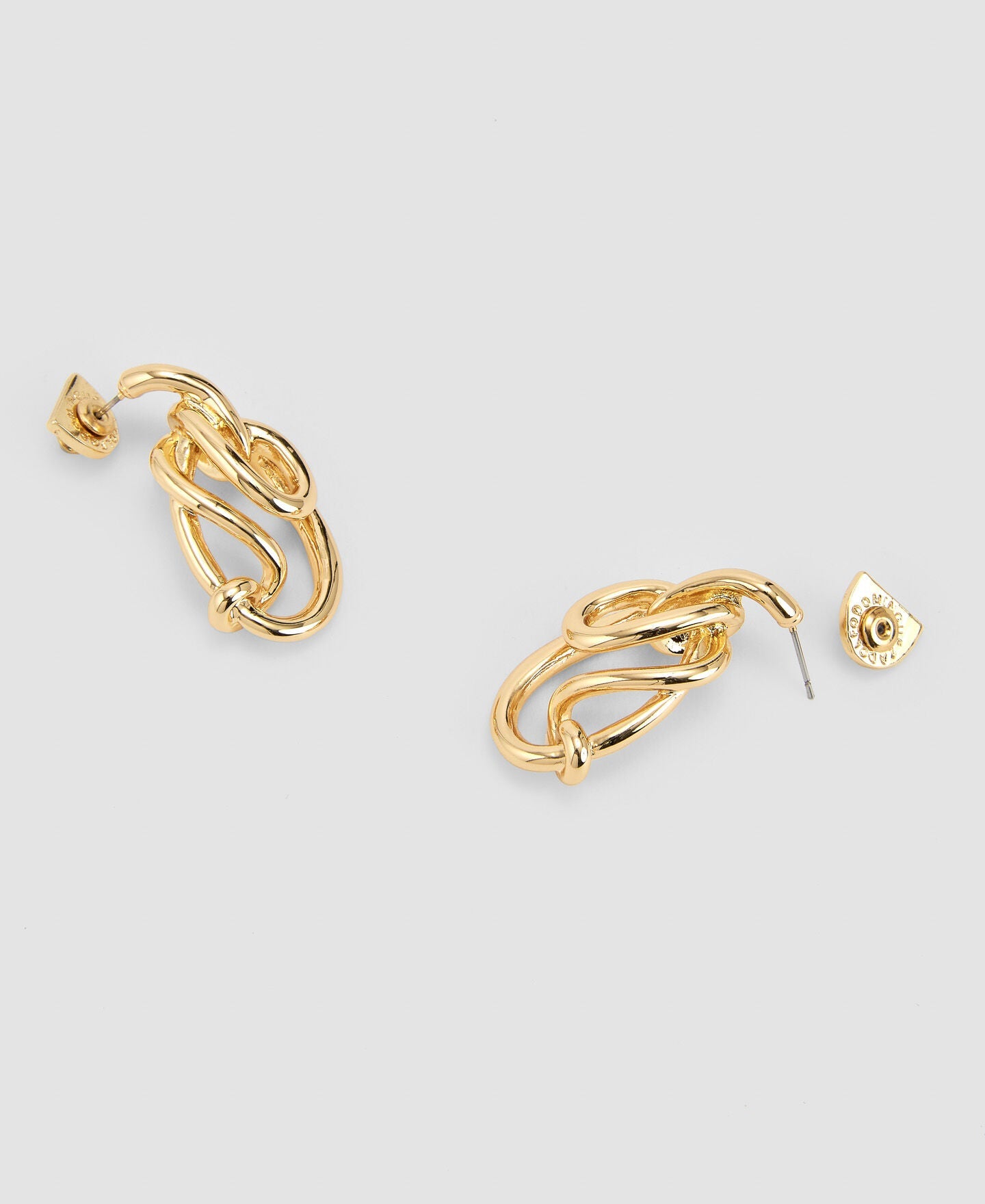 Colgantes Trenzados Dorado