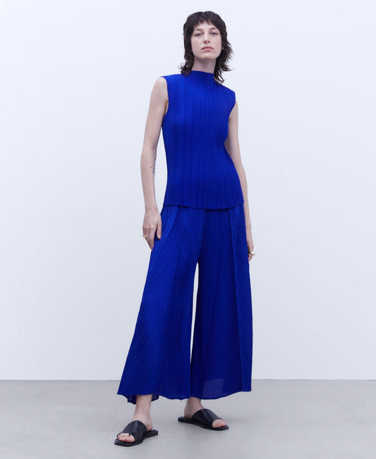 Pantalón Ancho Azul