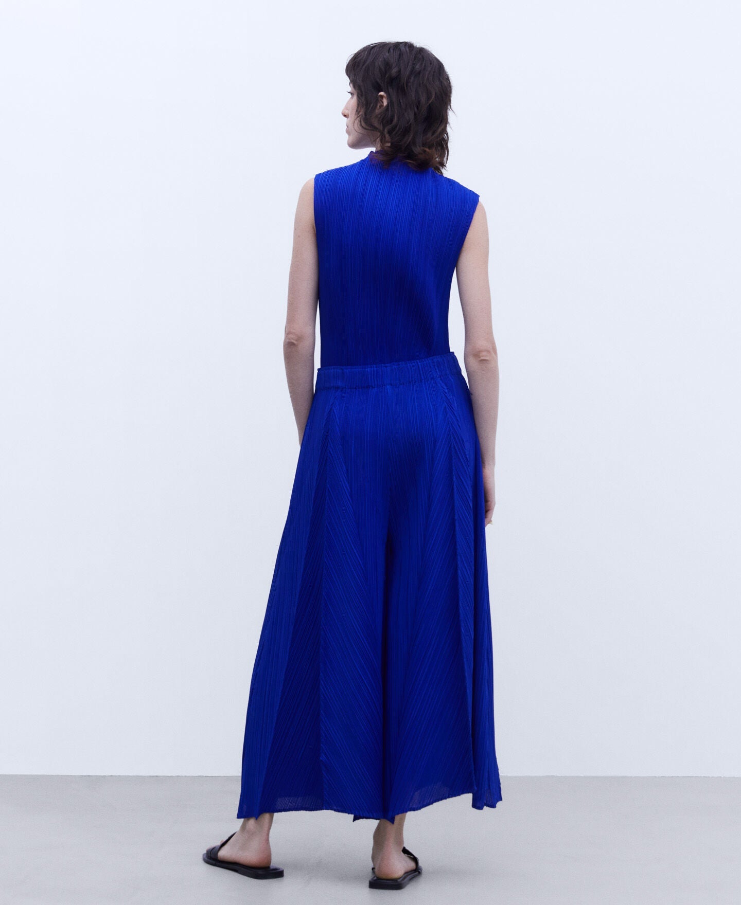 Pantalón Ancho Azul