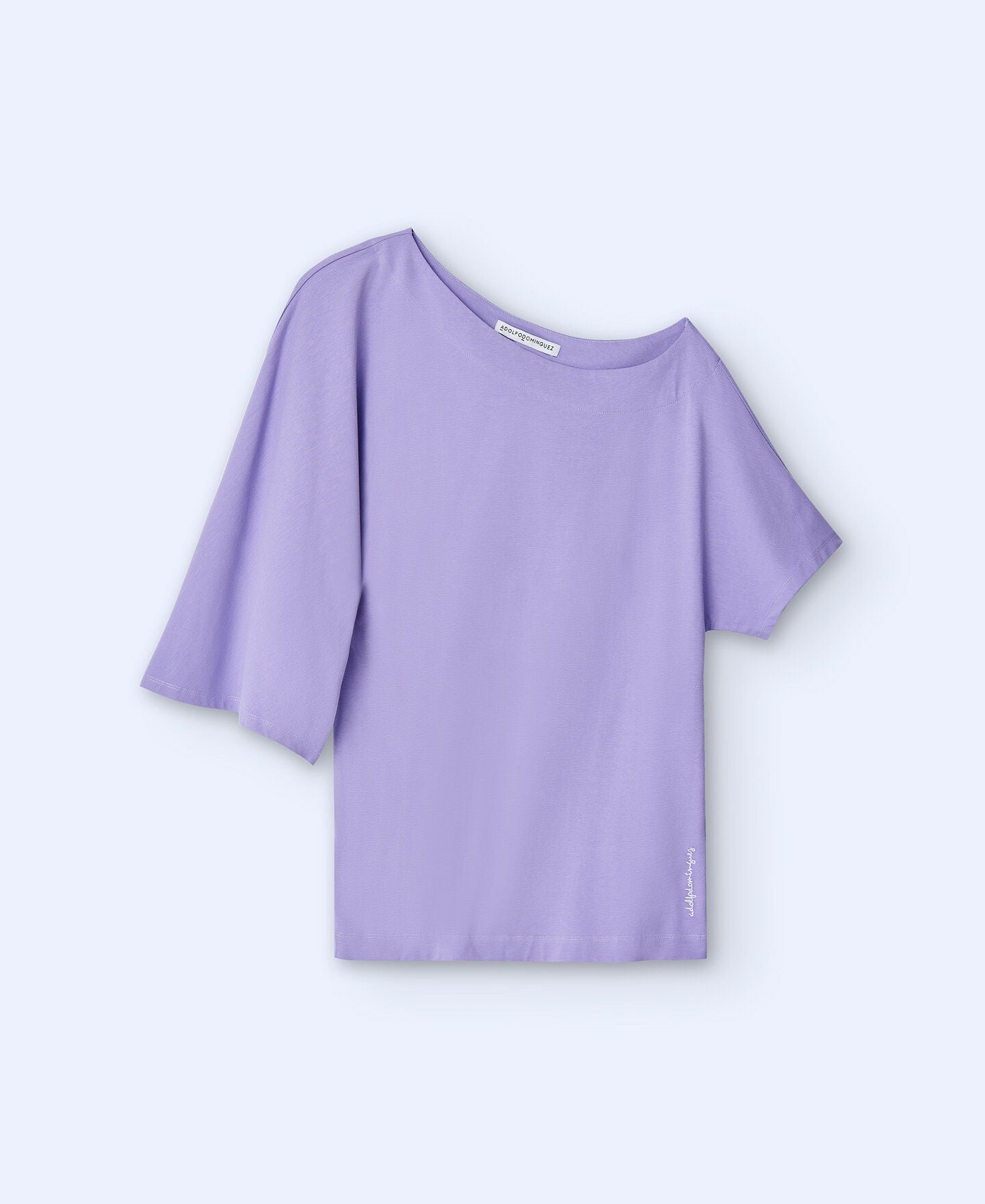Camiseta Asimétrica Lavanda