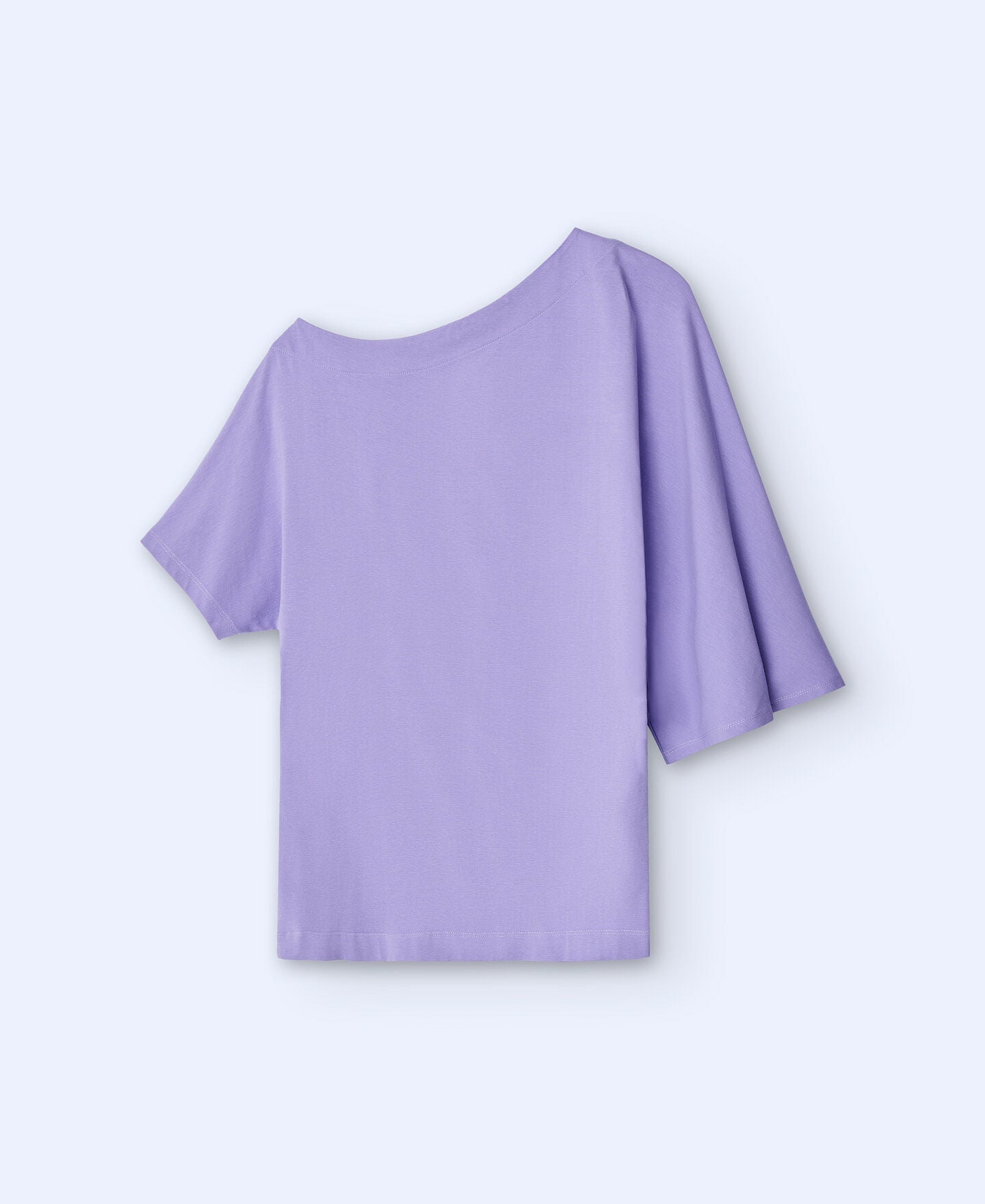 Camiseta Asimétrica Lavanda