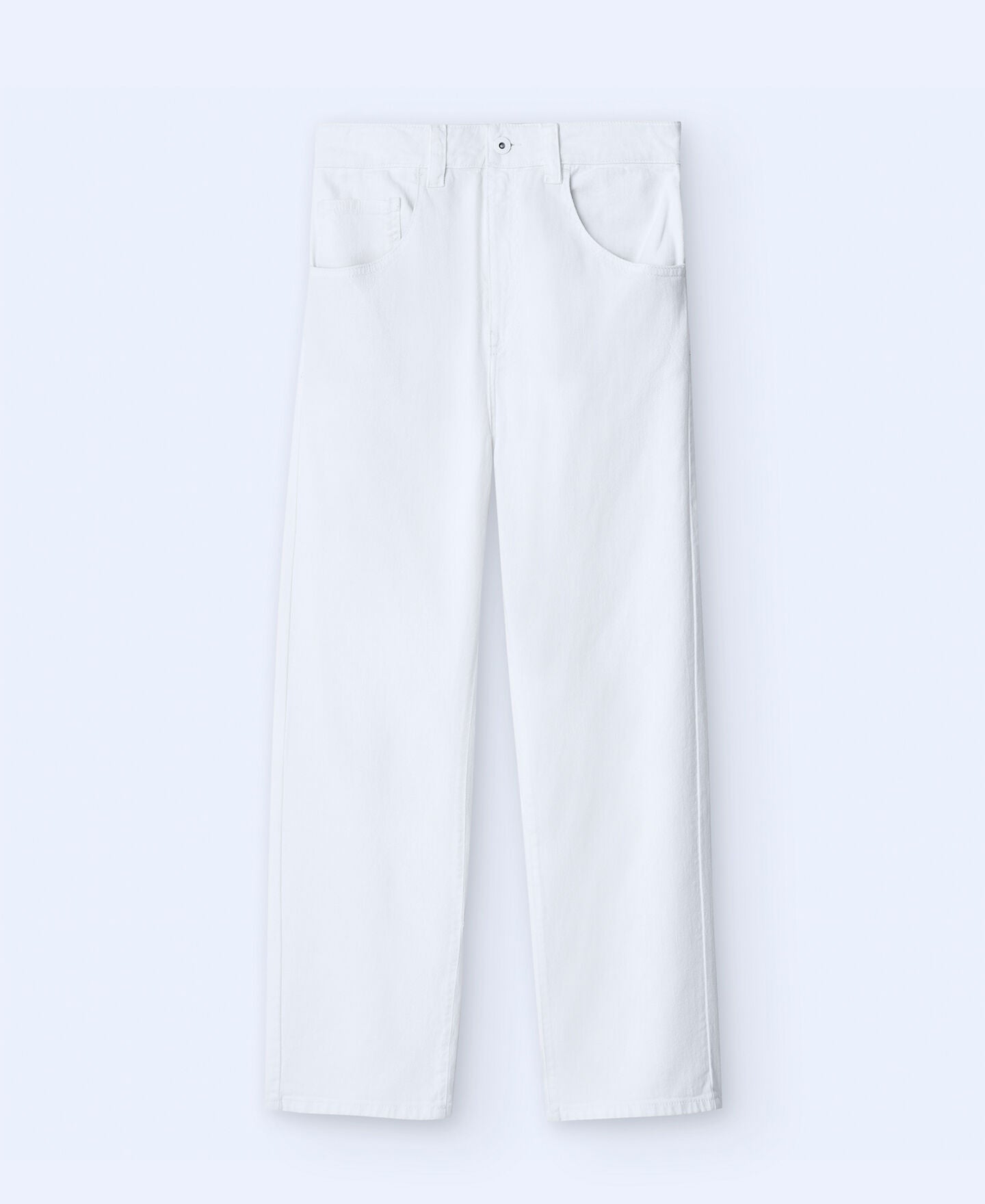 Pantalón Denim Bolsillo Blanco