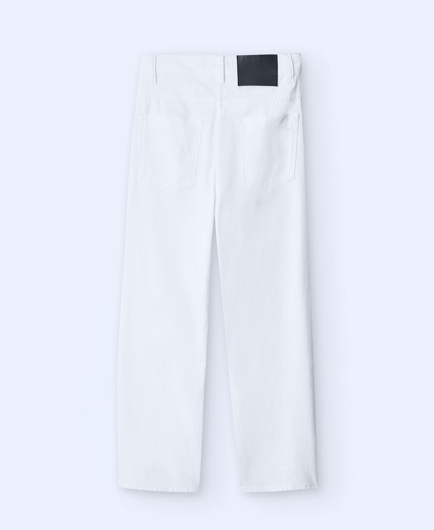 Pantalón Denim Bolsillo Blanco