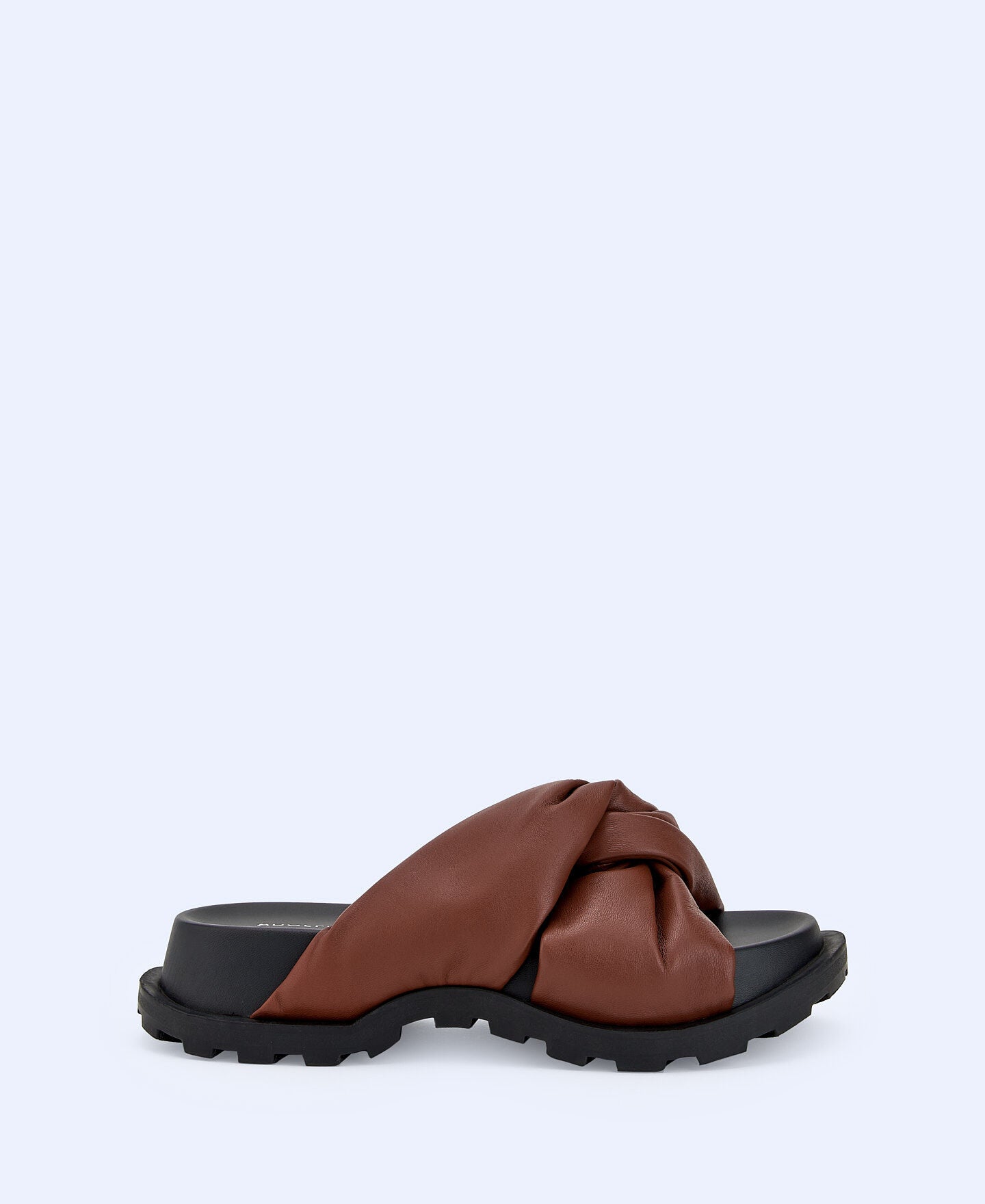 Sandalias de Plataforma Café