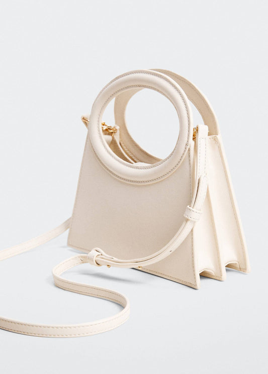 Bolso Geométrico Blanco
