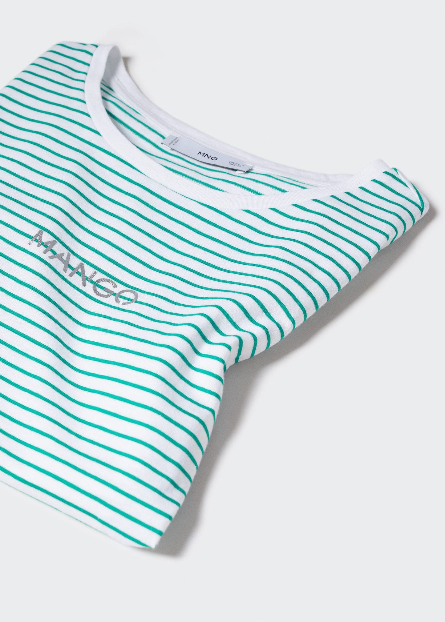 Camiseta Rayas Verde