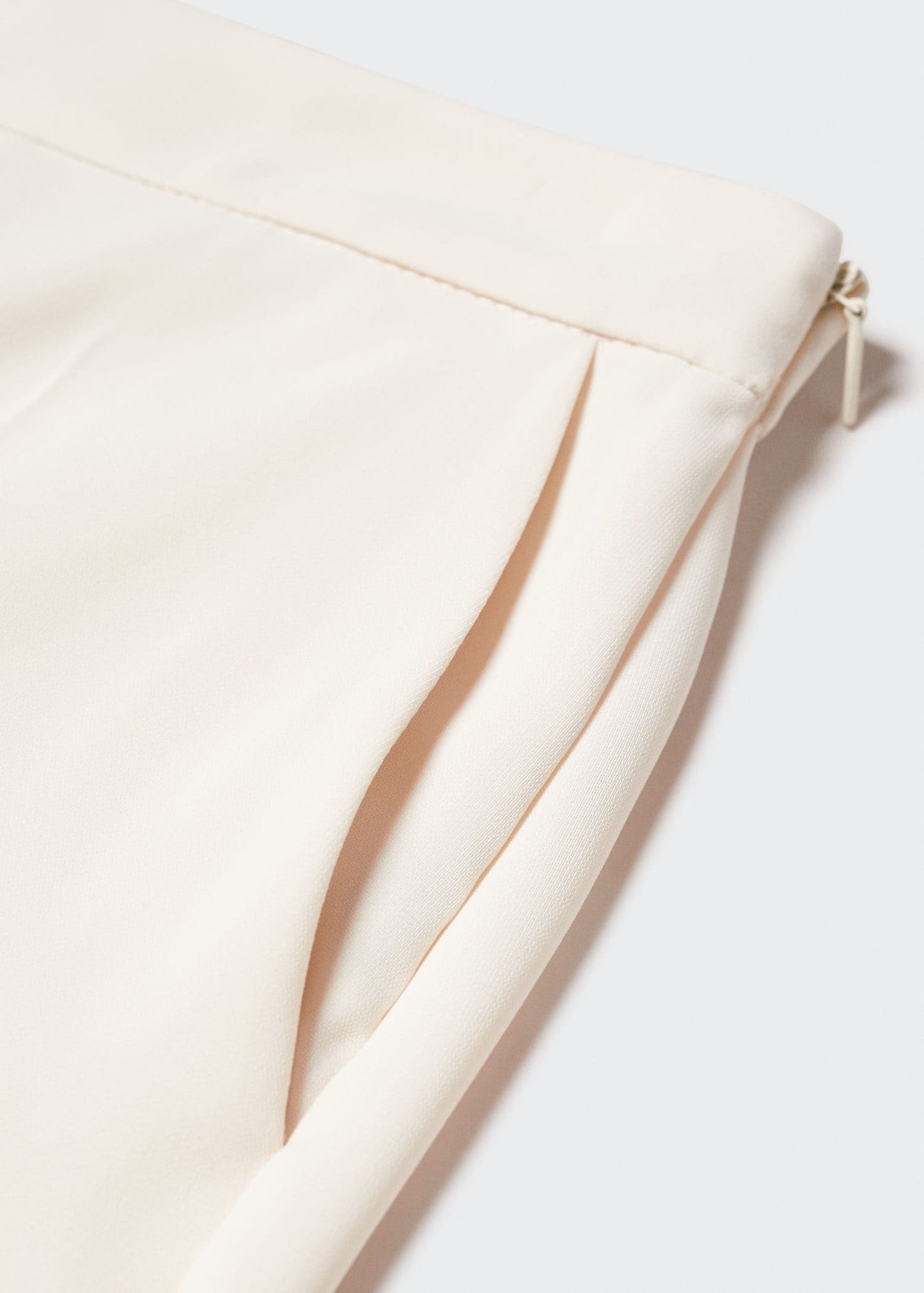 Pantalón Fluido Beige