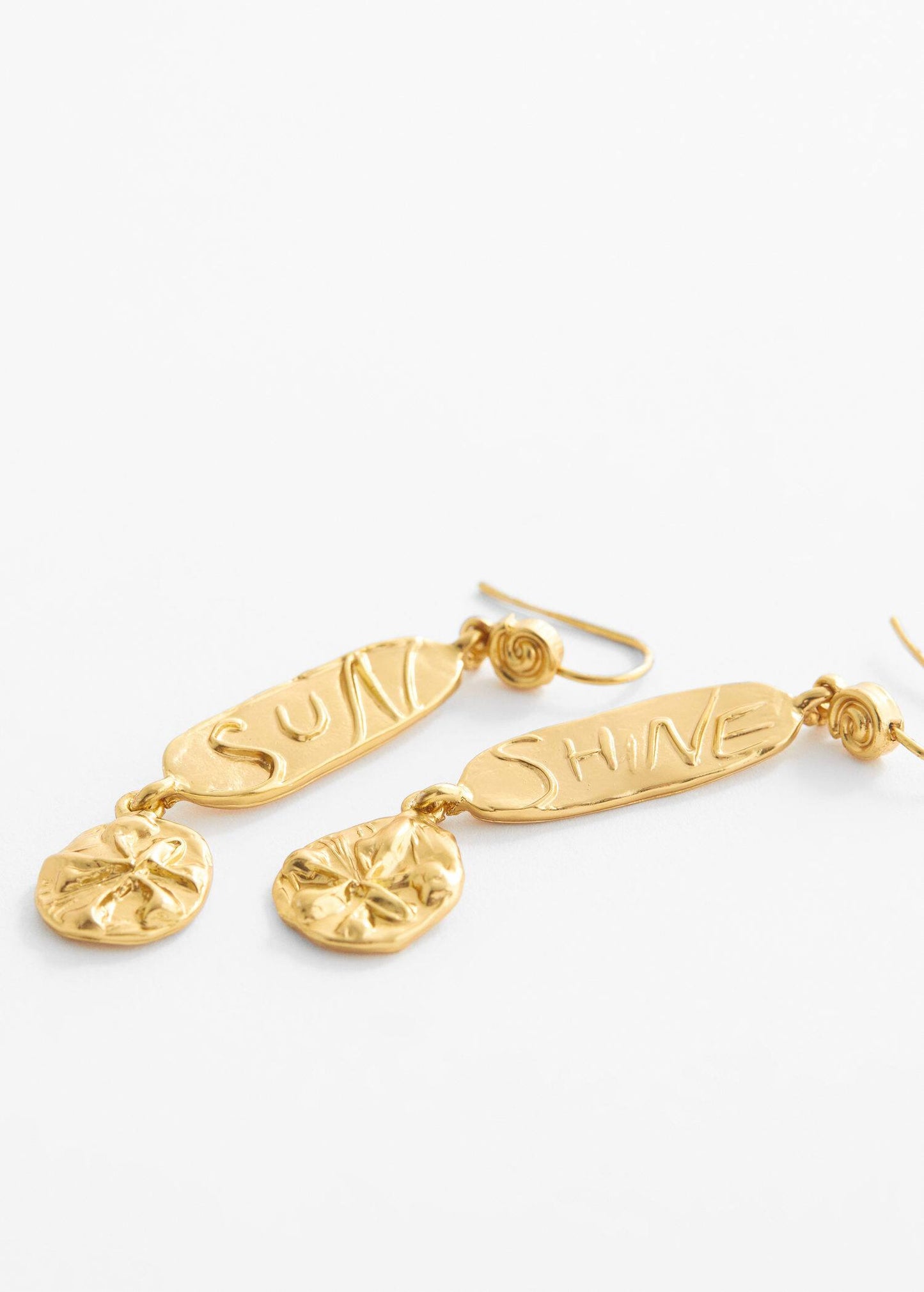 Pendientes Colgantes Dorado