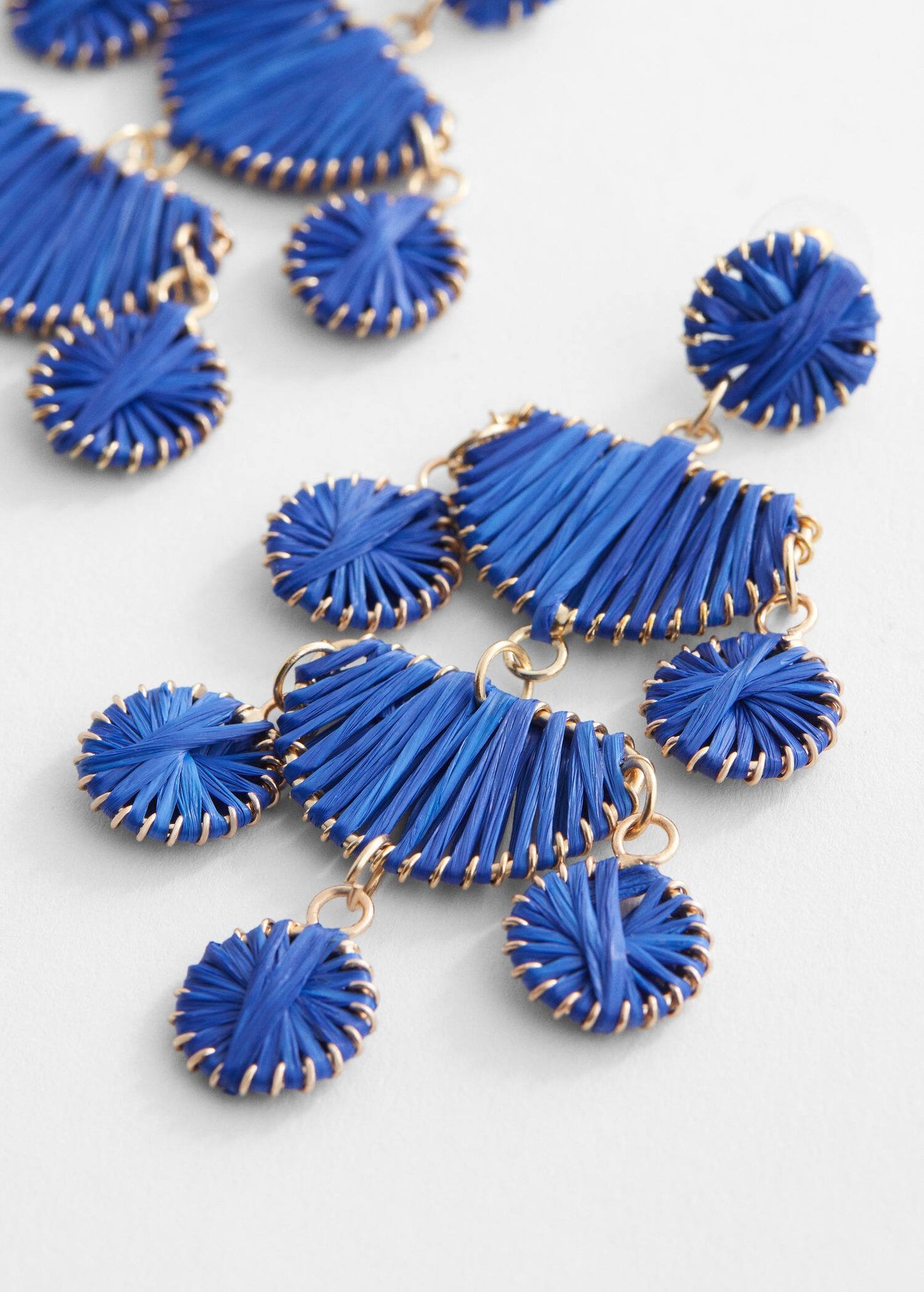 Pendientes Largos Rafia