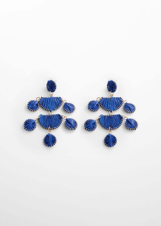 Pendientes Largos Rafia
