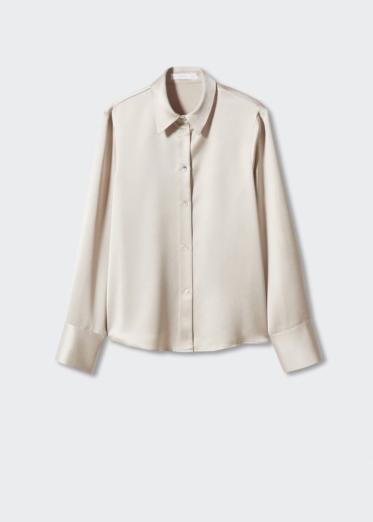 Blusa Satinada Botones