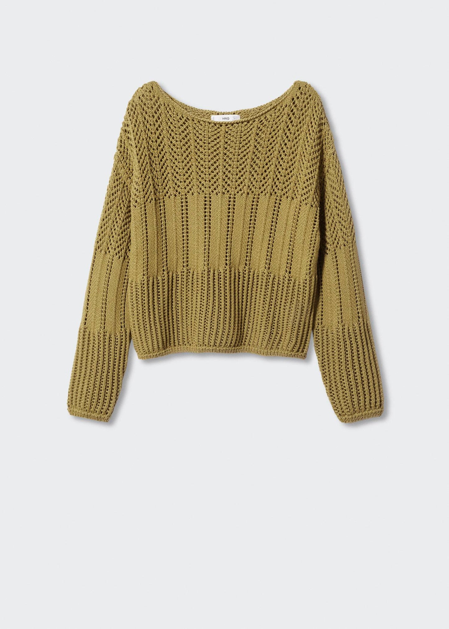 Sudadera Calado Verde