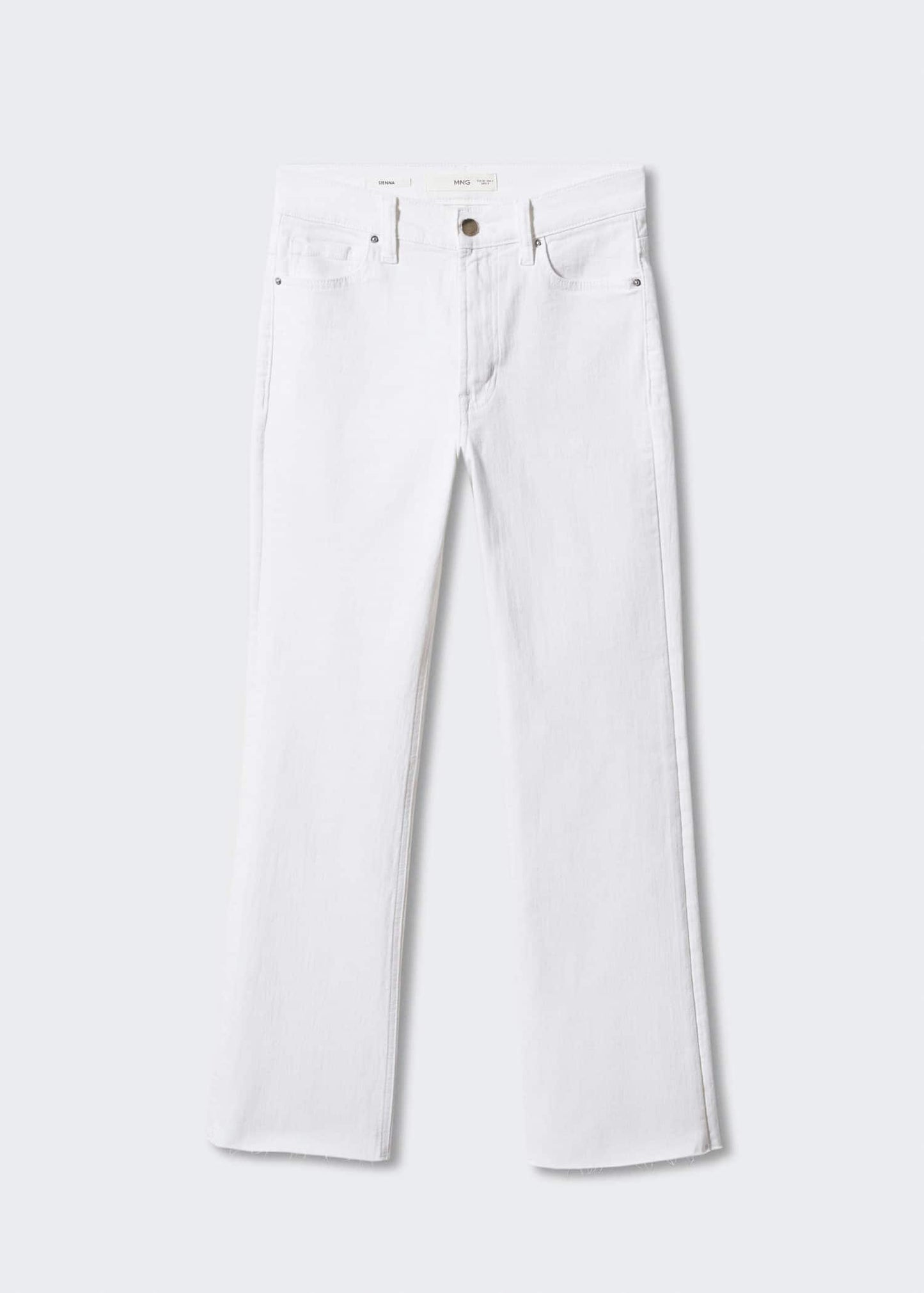 Pantalón Denim Blanco