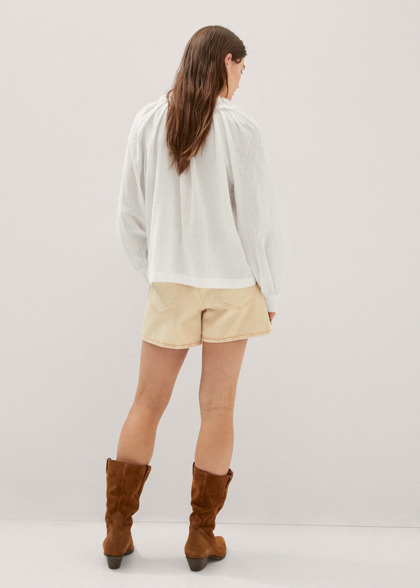 Blusa Textura Blanco