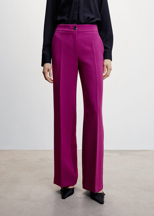 Pantalón Palazzo Fluido Rosa