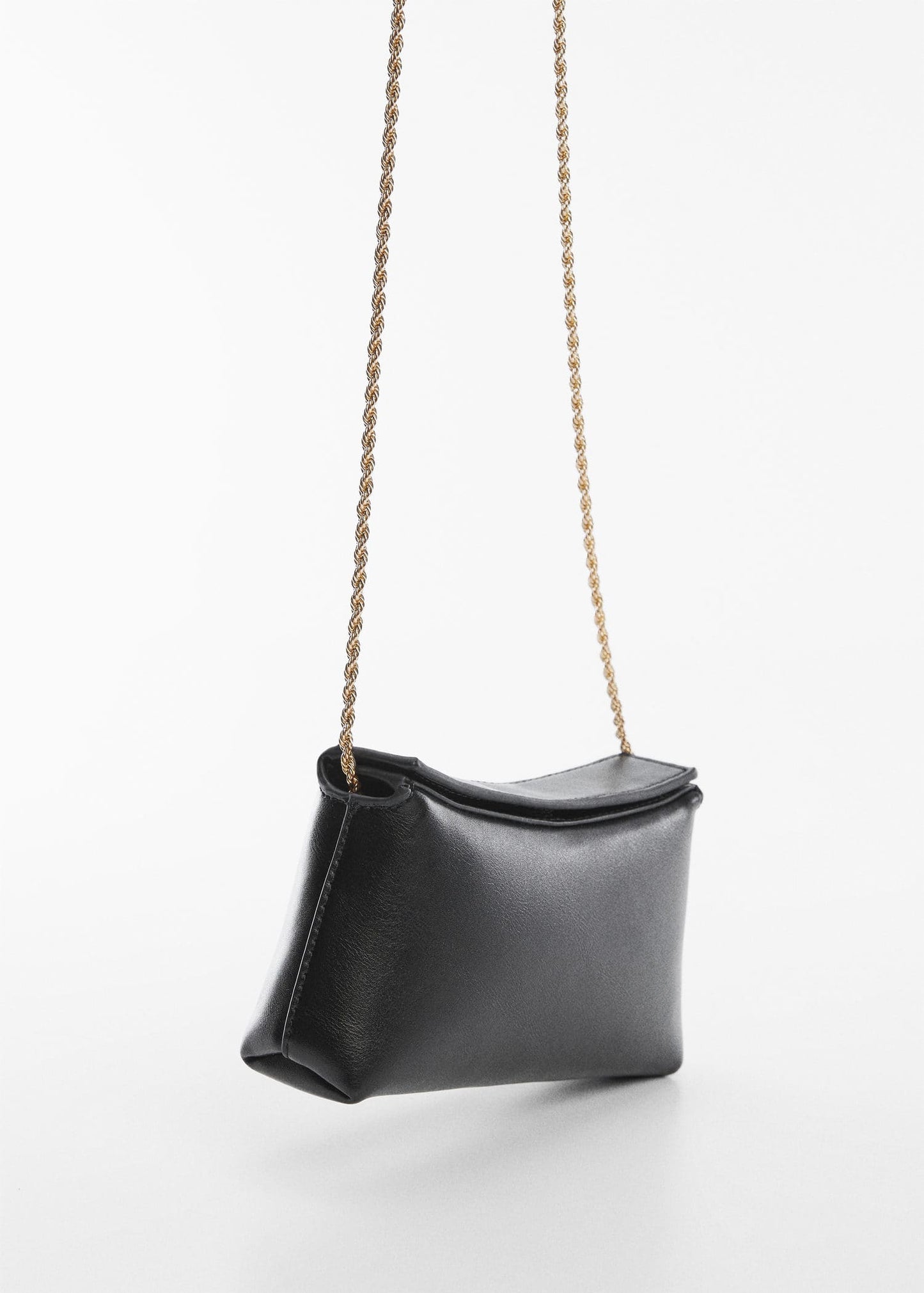 Bolso Cruzado Cadena Negro